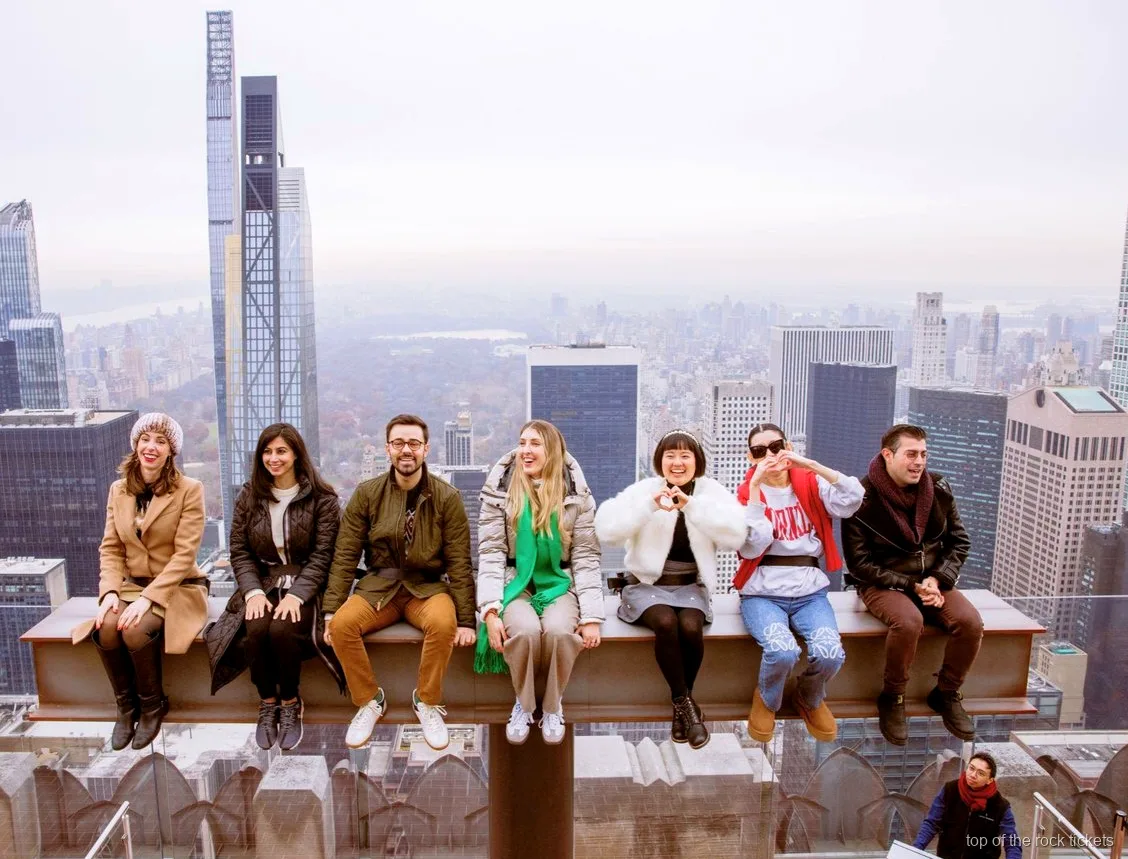 Vista su Central Park dalla terrazza panoramica Top of the Rock