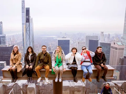Vue sur Central Park depuis l'observatoire Top of the Rock