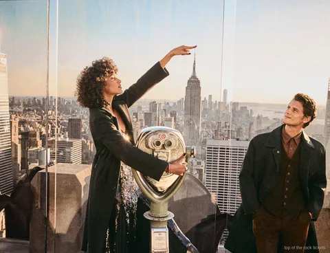 Vistas al perfil de Manhattan desde el mirador Top of the Rock
