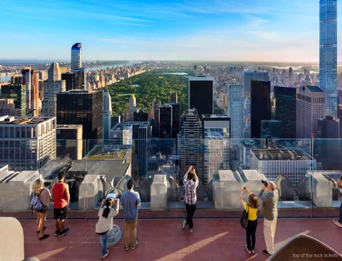 Rockefeller Center complex covered by the Top of the Rock app guide