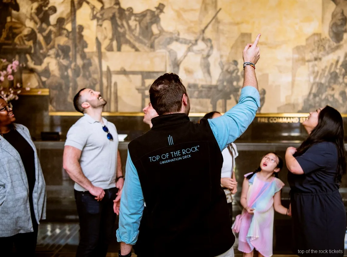 Fresques de Sert et Brangwyn à l'intérieur du 30 Rockefeller Plaza